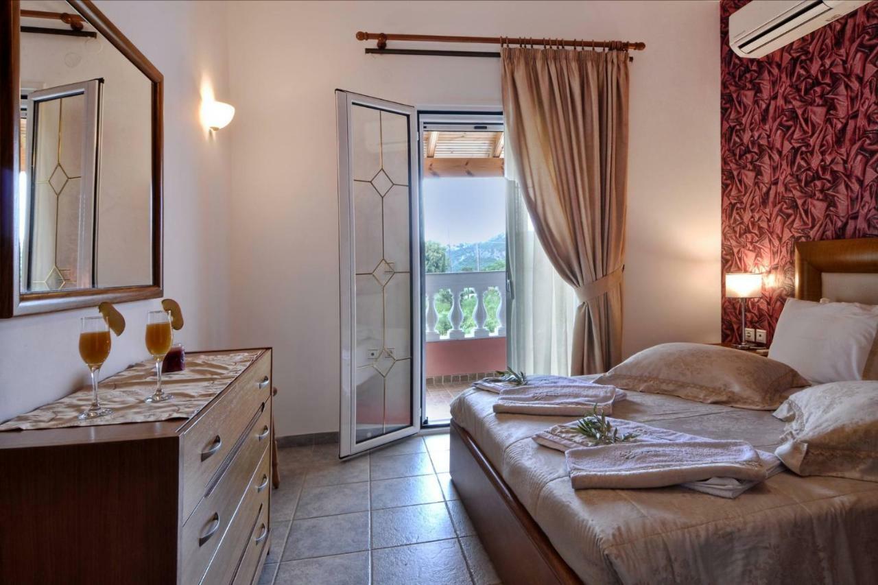 Angela Pool Apartments Agios Georgios Pagon Exteriör bild