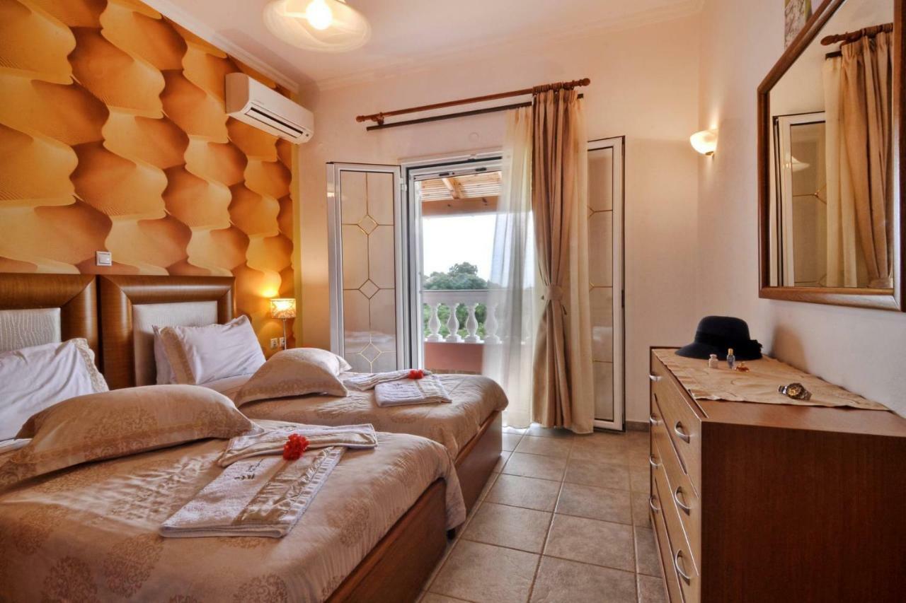 Angela Pool Apartments Agios Georgios Pagon Exteriör bild