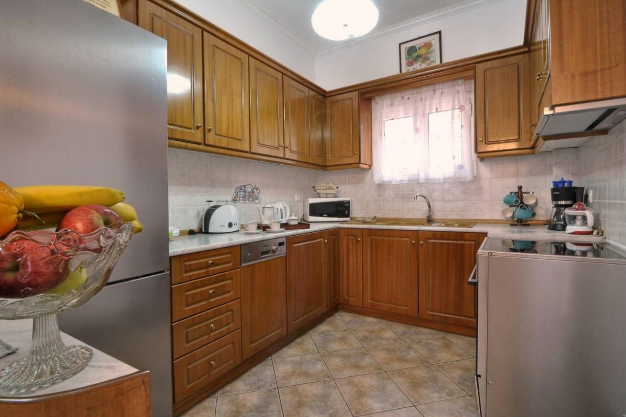 Angela Pool Apartments Agios Georgios Pagon Exteriör bild
